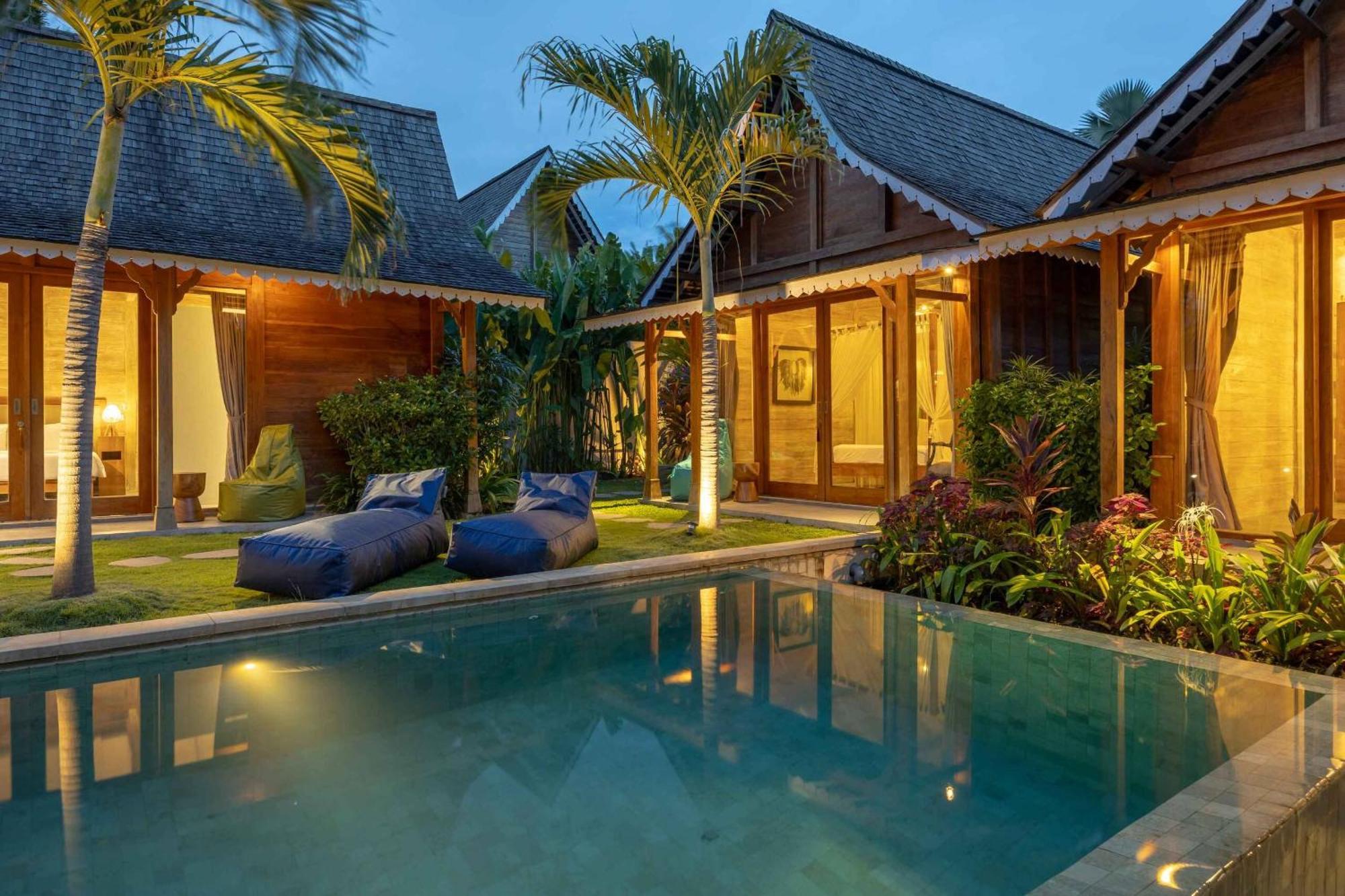 Villa Du Bah - Family Gateway 3Br Villa 12Min To Beach With Private Pool And Parking Керобокан Экстерьер фото