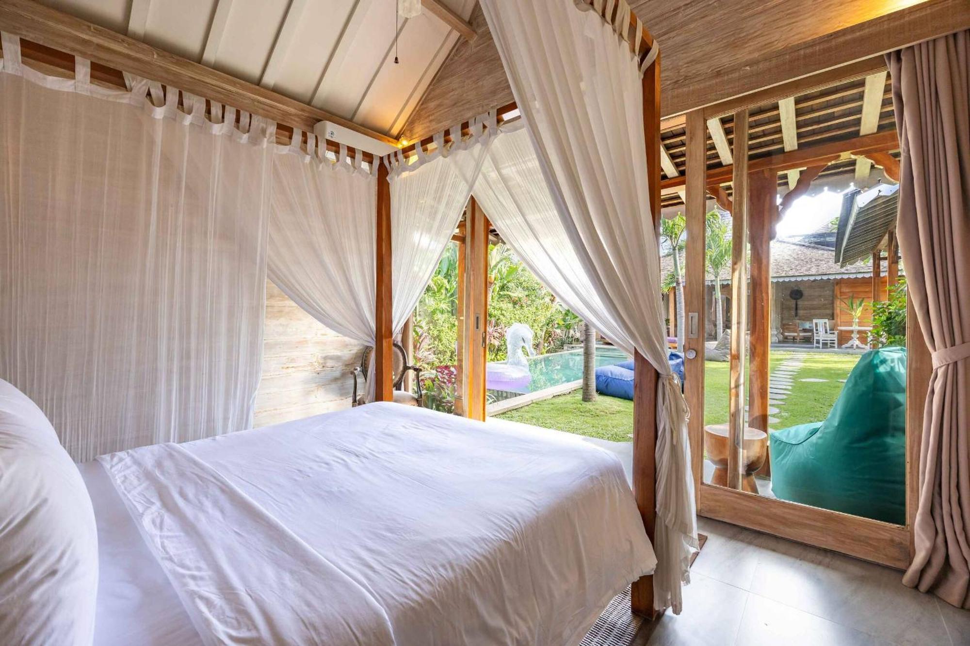 Villa Du Bah - Family Gateway 3Br Villa 12Min To Beach With Private Pool And Parking Керобокан Экстерьер фото